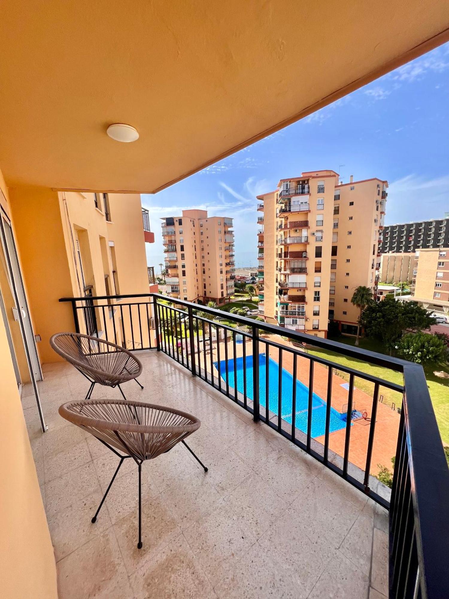 Apartamento Playamar - Torremolinos Primera Linea Playa Bagian luar foto